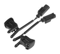 X AUTOHAUX 2pcs Buse de Lave-Glace 61668361042 Jet de Pulvérisateur d'Essuie-Glace Gicleur de Pare-Brise pour BMW E39 1997-2003