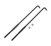 X AUTOHAUX 2pcs Golf Chariot Batterie Maintenez vers Bas Plaque J Forme Boulon et Écrou 602896