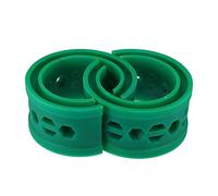 X AUTOHAUX 2pcs Vert Voiture Bobine Ressort Tampon Caoutchouc Tampon Universel A+ Type