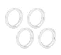 X AUTOHAUX 4Pcs Bague Centrage Voiture 72.6 À 57.1mm Stop Vibrations