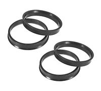 X AUTOHAUX 4pcs Bague de Centrage 60.1mm a 66.1mm Jante Plastique Voiture Moyeu Anneaux Roue Alésage Entretoise