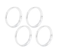 X AUTOHAUX 4Pcs Bague De Centrage 73.1 À 67.1mm en Alliage D'Aluminium