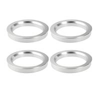 X AUTOHAUX 4pcs Bague de Centrage Aluminium Alliage Voiture Hub Centrique Anneaux 72,6mm à 56,1 mm