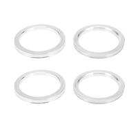 X AUTOHAUX 4pcs Bague de Centrage OD 108mm à ID 87.1mm Jante Aluminium Alliage Voiture Anneaux Centrés sur Moyeu