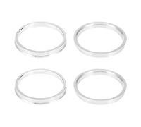 X AUTOHAUX 4pcs Bague de Centrage OD 87.1mm à ID 78.1mm Jante Aluminium Alliage Voiture Anneaux Centrés sur Moyeu