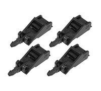 X AUTOHAUX 4pcs Buse de Lave-Glace 6E0955985 pour Golf Polo Jetta Beetle Gicleur de Pulvérisateur d'Essuie-Glace Pare-Brise