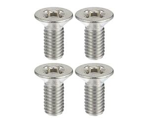 X AUTOHAUX 4pcs Frein Disque Rotor Vis Boulons Kit 93600-06014-0H pour Honda