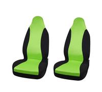 X Autohaux 5 Couleurs Universel Seau Housses De Siège De Voiture Intérieur Siège Décoration Couvre Accessoires Pour Auto Véhicule Camion Suv.2pcs Green Black.