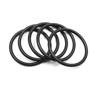 X AUTOHAUX 5pcs Noir NBR Joint Torique Joint Étanchéité Rondelle pour Voiture 81mm x 7mm