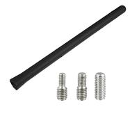 X AUTOHAUX 6 3/4" Moto AM FM Radio Signal Antenne Mât Remplacement Noir