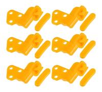 X AUTOHAUX 6 Ensembles Moto Pneu Changeur Démontage Tête Insert 2.36"x2.28"x0.91"