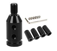 X AUTOHAUX Adaptateur de pommeau de levier de vitesse noir M10 x 1,5 pour levier de vitesses non fileté