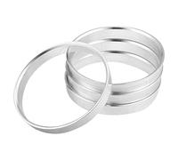 X AUTOHAUX Bague De Centrage Jante 4pcs 67,1mm À 64,1mm Aluminium Alliage