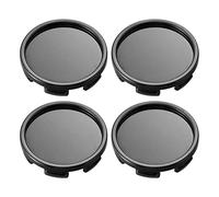 X AUTOHAUX Cache Moyeu De Roue Universel 58mm 6 Clips Noir 4Pcs ABS | Matière ABS, Diamètre Intérieur 50mm, Hauteur 14mm, Pour Roue Avant/Arrière, Installation Facile, Neuf De Marque