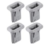 X AUTOHAUX Clips De Siège Arrière Pour Mercedes-Benz A 220 20-21 4 Pcs | Couleur Gris, Matière Plastique, OE:2049230214, Pour A35, B250e, C250, C300, C350, C400, C43, C450, C63