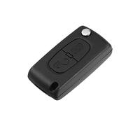 X AUTOHAUX Coque de clé pour Peugeot 206 207 208 307 308 408 CE0536 Télécommande 2 Boutons Boîte Rechange avec Lame