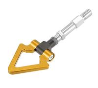 X AUTOHAUX Doré Triangle Forme Avant Arrière Pare-Chocs Remorque Anneau Œil Remorquage Crochet