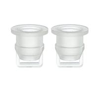 X AUTOHAUX Douille De Câble De Transfert Pour Jeep Wrangler 07-17 2 Pcs | OE 68064273ab, Transparent Caoutchouc, 16.5/15/8.5mm, Pour Jeep Patriot/Compass 07-17, Pour Dodge Caliber 07-11