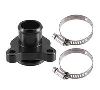 X AUTOHAUX Eau Durite Raccord Pour BMW X3 07-17 1 Ensemble | Noir, Aluminium, 5.4X4.9X4.3Cm, 7/20/27Mm, Moteurs N20-N55, Pour BMW M2, X1, X3, X4, X6, Z4 06-19, Usage Refroidisement