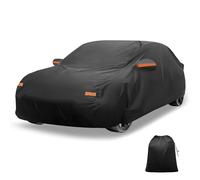 X AUTOHAUX Housse de Protection extérieure étanche Contre Le Soleil, la Pluie, la Neige, la grêle avec Fermeture éclair latérale Gauche en Film d'aluminium pour Mazda CX-50
