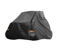 X AUTOHAUX Housse de Protection pour UTV Polaris RZR Turbo R - Étanche côte à côte - pour Polaris RZR Turbo R - Protection Contre Le Soleil et la Pluie - 210D - en polyuréthane - Noir - 325 x 188 cm