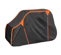 X AUTOHAUX Housse De Protection pour Utv pour Honda Pioneer-700, Imperméable, Côte À Côte, Protection Extérieure Contre Le Soleil, La Pluie Et Le Stockage, 210D-Pu, Noir, 292 X 152 X 197 Cm