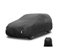 X AUTOHAUX Housse de Voiture imperméable pour VUS d'une Longueur maximale de 457 cm - Protection Contre Les intempéries - Anti-UV et Coupe-Vent - avec Fermeture éclair latérale Gauche et Poches pour