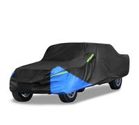 X AUTOHAUX Housse de Voiture pour Camion Jeep Gladiator JT 2020 2021 2022 extérieur étanche Soleil, Pluie, poussière, Vent, Neige, Noir et Bleu