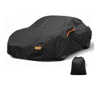 X AUTOHAUX Housse de Voiture pour Toyota GR86 en Film d'aluminium - Housse de Voiture complète Toutes Saisons, imperméable, Coupe-Vent, Protection Contre Le Soleil, la Pluie, la Neige avec Fermeture