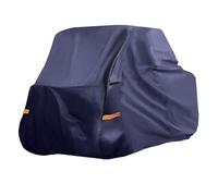 X AUTOHAUX Housse UTV pour Kawasaki MULE SX - Étanche - Côte à côte - Protection contre le soleil et la pluie - 210D - PU - Bleu marine - 275 x 134 x 178 cm