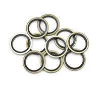 X AUTOHAUX Joint Rondelles d'écrasement d'huile Moteur de Bouchon de vidange 20 mm ID. 28mm OD. 10pcs