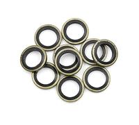 X AUTOHAUX Joints de Bouchon de vidange de Joints de vidange d'huile 10mm ID. 16mm OD. 10pcs