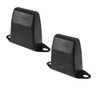 X AUTOHAUX Lot de 2 butées de suspension arrière de 10,2 cm pour Jeep XJ Cherokee 1987-2001 pour Jeep M-J Comanche 1987-1992 - Ressort à lame de rechange 52002393