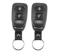 X AUTOHAUX Lot de 2 télécommandes plnhm-t011 315 MHz pour Kia Sorento Rondo 2007-2010 4 boutons de proximité