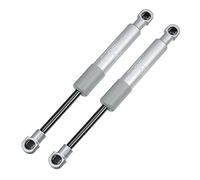 X AUTOHAUX Lot de 2 vérins à gaz de 20,3 cm, 200 N/20 kg, supports de couvercle, support argenté pour armoire de camping-car