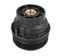 X AUTOHAUX Noir Huile Moteur Filtre Boîtier Capot Couvercle pour Voiture 15620-36020