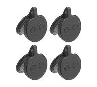 X AUTOHAUX Plaquettes Frein À Disque Semi-Métal pour TRINX B777 4 Paires | Pour Jak-5, Pour B777, Noir, 29x22cm, 4mm, Vélo Avant Arrière, Freinage Silencieux, Résistant Usure, Haute Température
