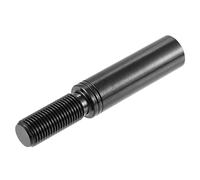 X AUTOHAUX Rallonge de pommeau de levier de vitesse de voiture en alliage d'aluminium M12 x 1,25 mm pour Ford 81 mm