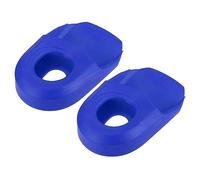 X AUTOHAUX Sourcingmap Lot de 2 manchons de protection en plastique souple pour manivelle de vélo Bleu