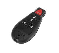 X AUTOHAUX Télécommande de rechange pour e voiture 433 MHz 5 boutons OE # 56046773AA pour Dodge Dart 2013-2016