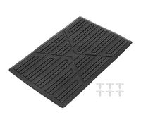 X AUTOHAUX Universel Voiture Camions Plancher Tapis Carpette Plaque Repose Pieds Pédale Tampon