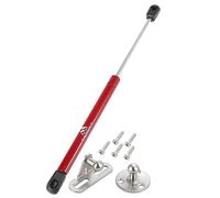 X AUTOHAUX Vérin à gaz 196N/20kg Amortisseur à gaz Charnière 330mm Longue Levage Porte Support Meuble Rouge