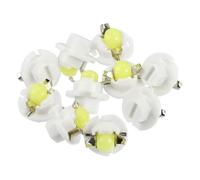 X AUTOHAUX Voiture Ampoule T5 LED pour Tableau de bord DC 12V B8.4D Lumière blanche 10Pcs