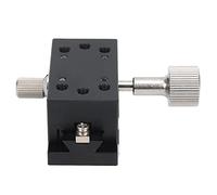 X axe linéaire stade mince manuel de haute précision plate-forme de glissement alliage en aluminium xlwg50 pour l'équipement optique dispositifs de mesure 40 x 25 mm