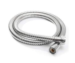 X-Baofu, 1pc 1m 1.5m 2m Mètre 201 Salle de Bains en Acier Inoxydable Anti-déflagrante Flexible Chrome Douche Tube Preuve Tuyau Ressort Tube Tuyau Tirer (Couleur : Argent, Taille : 1M)