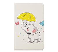 X-Best Samsung Galaxy Tab A 10.1 SM-T580/T585 Housse- Ultra Mince Coque Housse de Protection pour Samsung Galaxy Tab A6 Tablette Tactile 10.1" 2016 (Umbrella Icon)