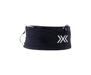 X-BIONIC Ceinture de course haute performance avec deux poches pour gourde d'hydratation, rangement spacieux et sécurisé, légèreté et confort - X Noir/X Blanc, S