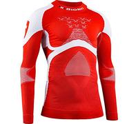 X-Bionic Chemise Unisexe Energy Accumulator 4.0 Patriot Col roulé Manches Longues Suisse Chemises
