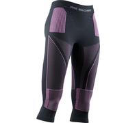 X-Bionic - Collant 3/4 respirant et stretch - Energy Accumulator 4.0 Pants 3/4 W Charcoal/Magnolia - Taille S - Gris Gris S