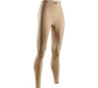 X-Bionic - Collant thermique - Mightywool Pants W Sand pour Femme en Laine - Taille M - Beige Beige M